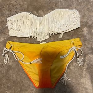 Fringe Hollister Bikini Size M